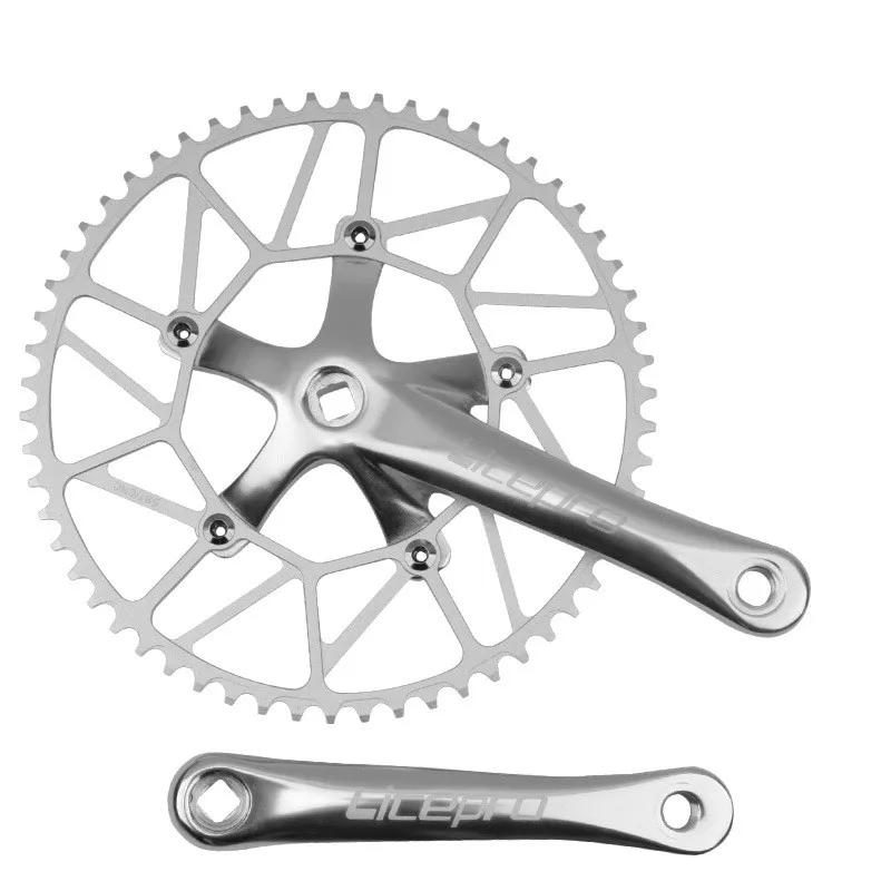 170 мм 130 BCD Сверхлегкий велосипедный кривошипный набор 5 гвоздей квадратное