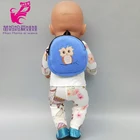 Рюкзак для кукол, для девочек 18 дюймов, школьная сумка, аксессуары для кукол