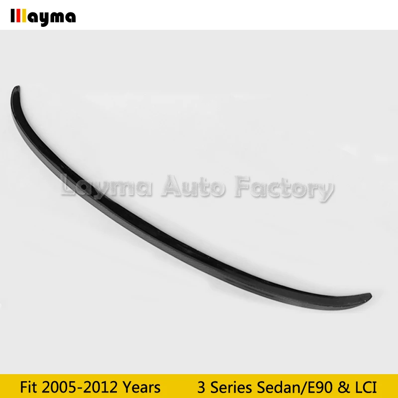 Стиль &quotМ&quot углеродного волокна задний спойлер на багажник для BMW 3 серии E90 320i 325i