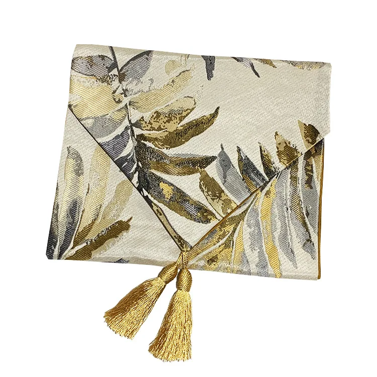 

Table flag leaves painting table north US european style