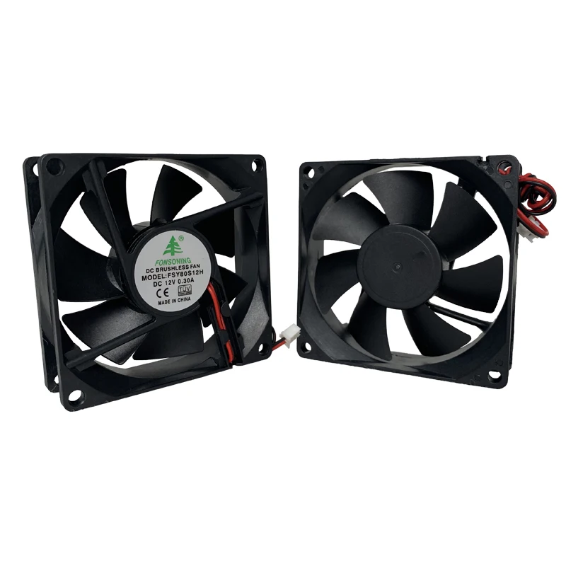 

LETOP 1 шт. FSY80S12H DC 12 В 0.30A Бесщеточный Охлаждающий вентилятор для струйного принтера