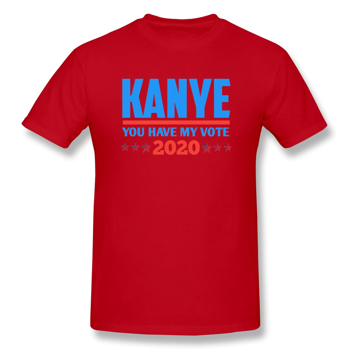 Kanye 2020 у вас есть мой голос Мужская Базовая футболка с коротким рукавом