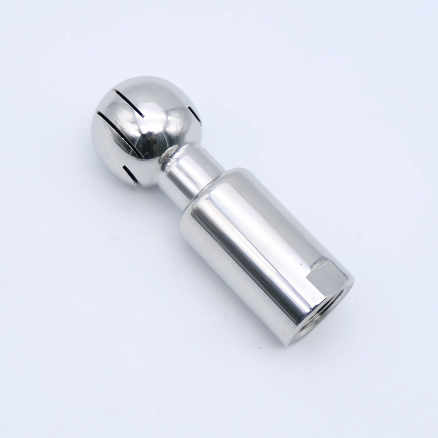 

1/2" Female Rotary Sanitary Spray Ball CIP Tank Cleaning Head Stainless Steel