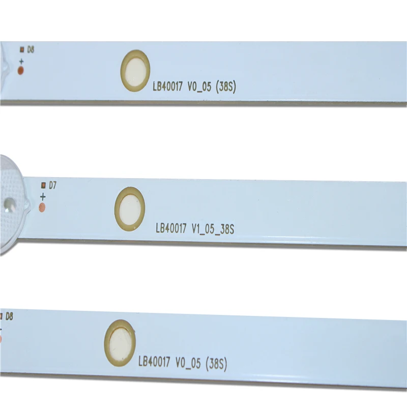 new 30pcs LED Lamp strip 17DLB40VXR1 LB40017 V0_05_38S for Bush VES400UNDS-2D-N11 VES400UNDS-2D-N12 Toshiba 40L3653DB 40L1653DB |