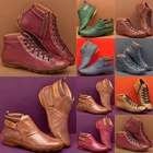 Ботинки; Сезон осень-зима; Женские ботинки в стиле панк в стиле ретро; Модные ботильоны из натуральной кожи; Zapatos De Mujer; Wram Botas Mujer; 2020