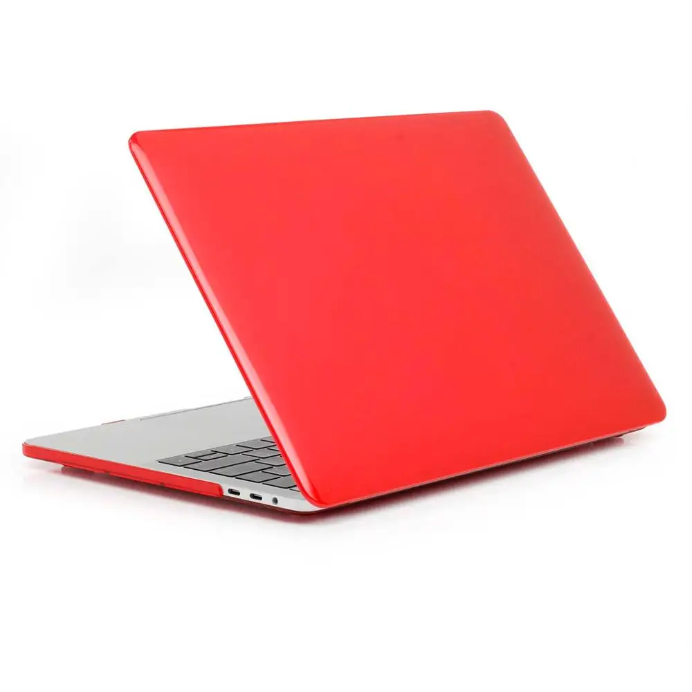 Прозрачный чехол для ноутбука MacBook Air 11 13 Pro 15 12 retina New Touch ID A1932 2018 Жесткий