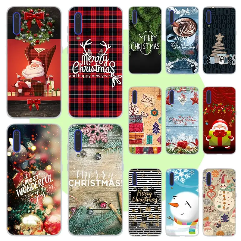 

Christmas series christmas lights Soft Silicone Case For Xiaomi Mi 12 11 Ultra 10 9 8 SE 6X A3 POCO X3 Pro A2 Lite cc9 Pro cc9e