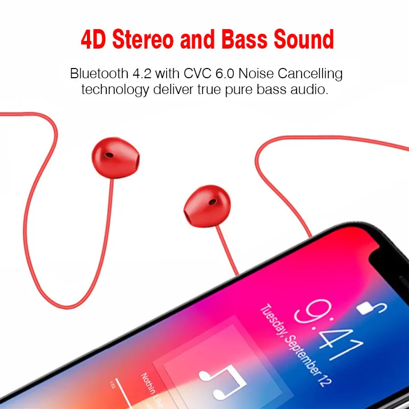 TCunPT Новые портативные Bluetooth-наушники Беспроводные наушники Стереонаушники с