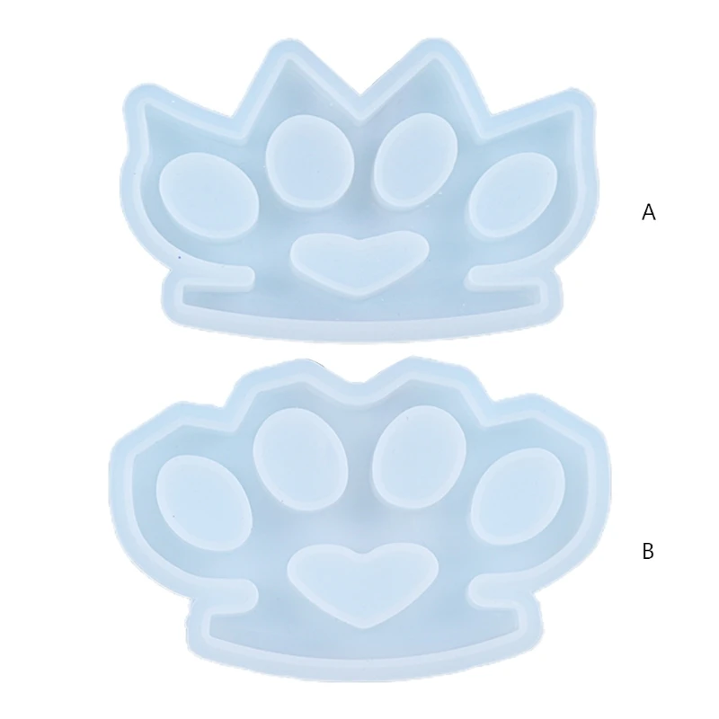 

Инструмент для изготовления оружия, 4 кастета, кристалл эпоксидная смола, форма, силиконовая форма «сделай сам»