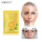 Листовая маска с витамином C, косметика, Осветляющий Уход за кожей, красота, увлажнение, контроль жирности, отбеливание, сыворотка VC, антиоксидантный уход