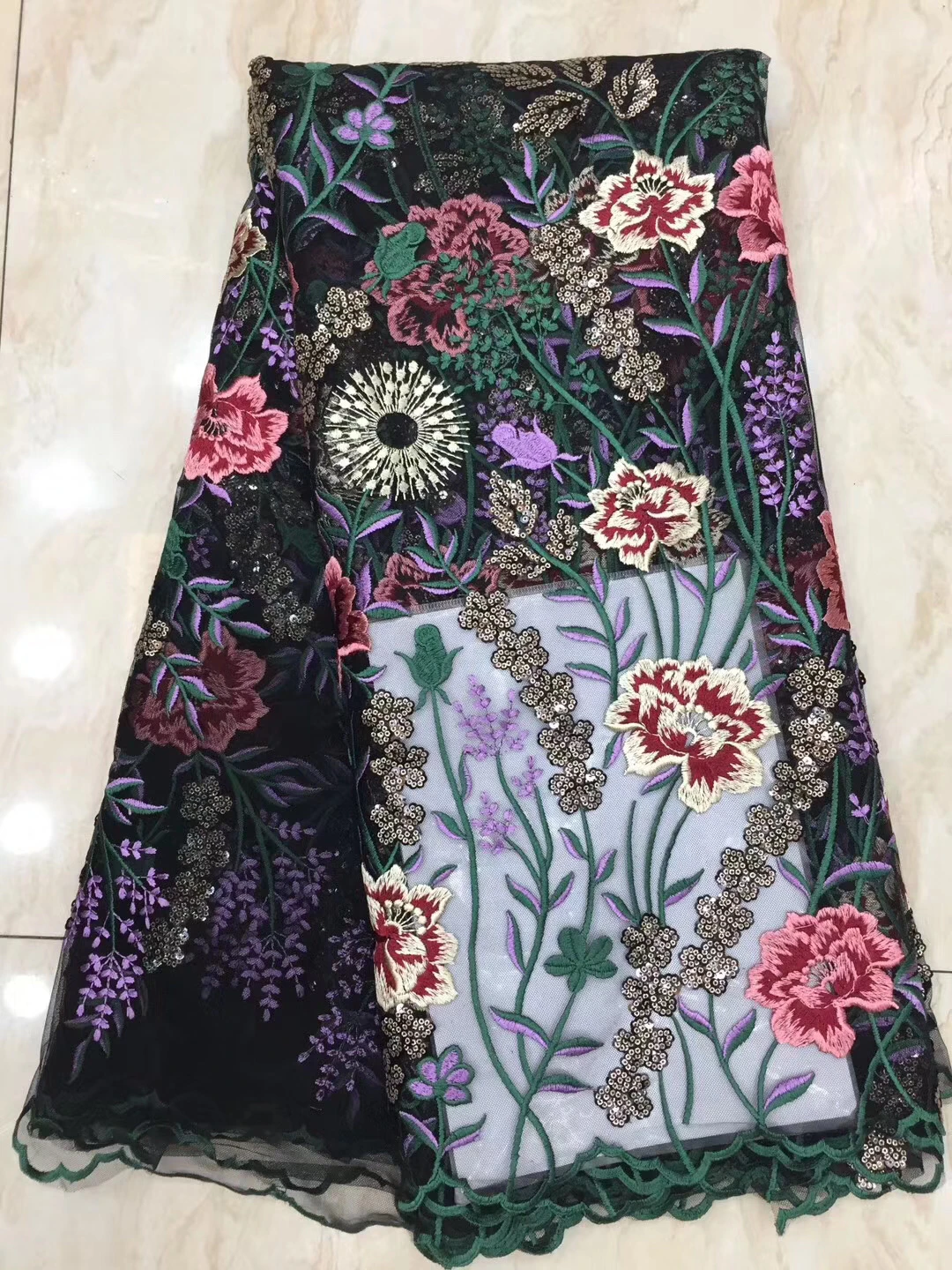 

Кружевная ткань, Африканский бархат, вышивка в нигерийском стиле, кружево, французская сетка, кружевная ткань для одежды, D38231, 2020