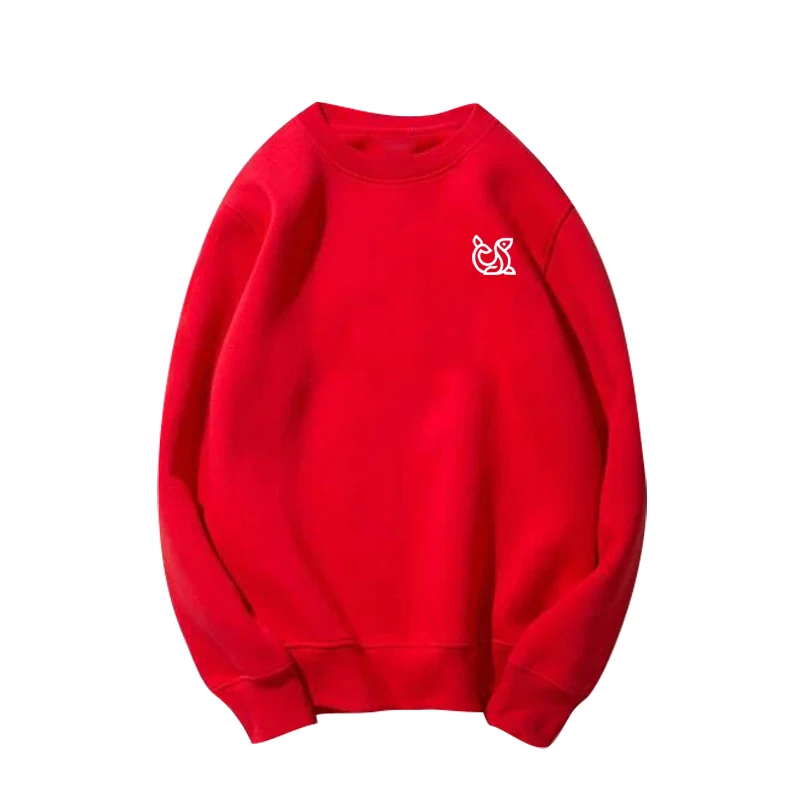 Женские рубашки с принтом животных уличные пуловеры длинным рукавом 100% хлопок