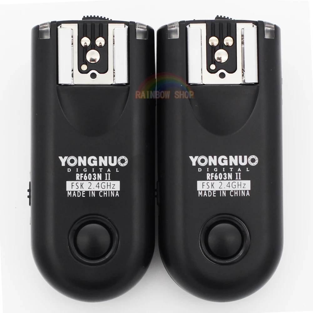 Светодиодная лампа для видеосъемки YONGNUO RF 603 II N3 радио Беспроводной дистанционный