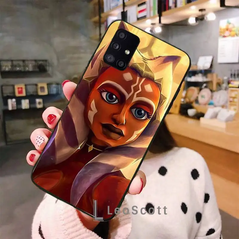 

Ahsoka Tano Phone Case For Samsung S6 S7 edge S8 S9 S10 e plus A10 A50 A70 note8 J7 2017