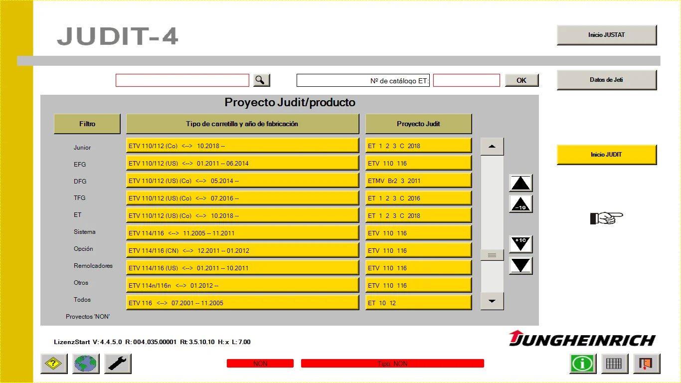 3 в 1 Jungheinrich forklift JETI SH + JUDIT 4-диагностическое программное обеспечение каталог