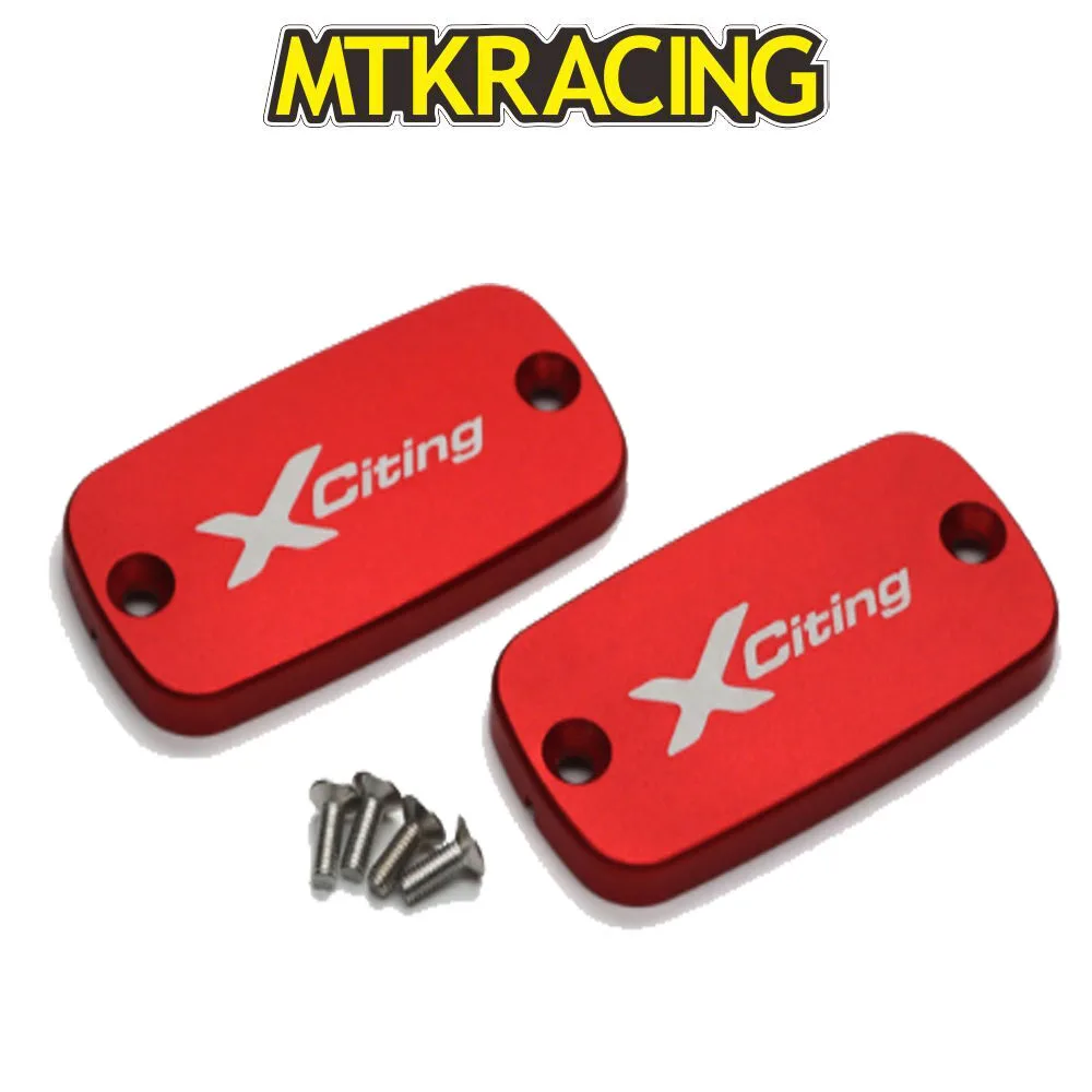 ЧПУ Алюминиевый сплав мотоциклетная обувь спереди бачок Кепки для KYMCO XCITING 250 300 350