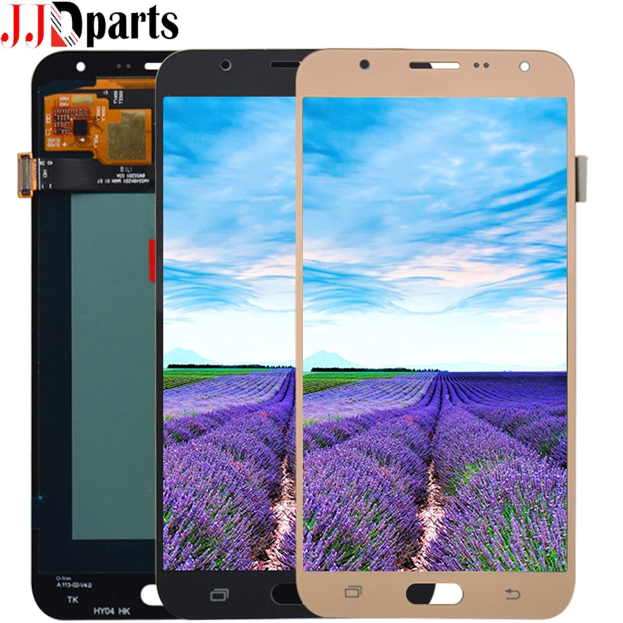 5 &quotдля SAMSUNG GALAXY J700 lcd J7 2015 дисплей J700F J700FN кодирующий преобразователь сенсорного