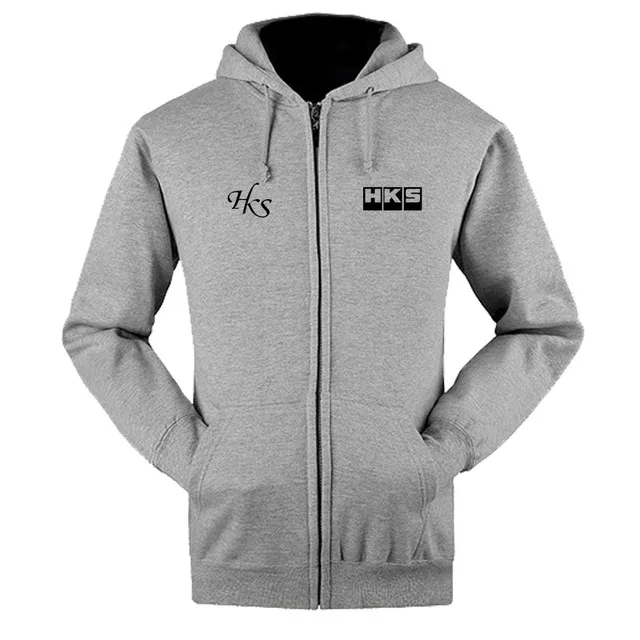 

2020 for HKS logo zipper sweatshirts coat custom 4S shop zipper hoodie jacket