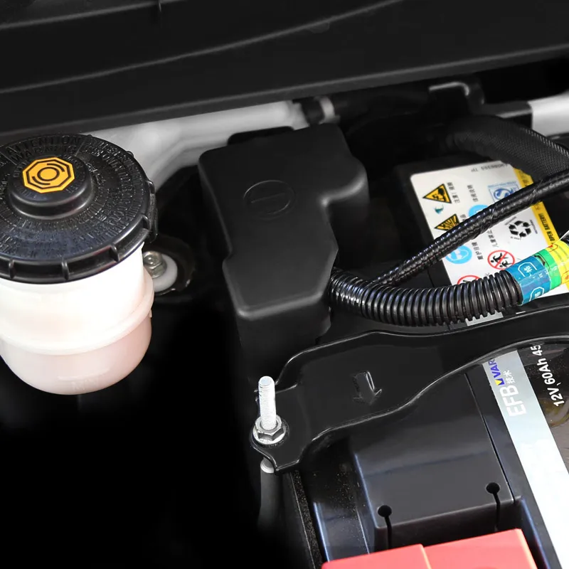 

For Honda CRV CR-V 2017 2018 2020 battery protection cover engine compartment battery negative protection cover decoration modif