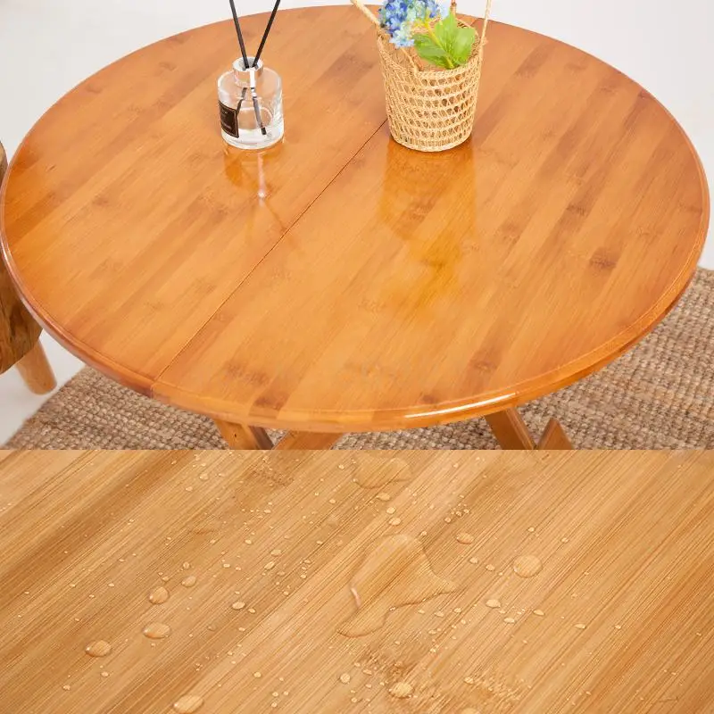 Простой стол семейный складной общежитие столовая арендная комната портативная