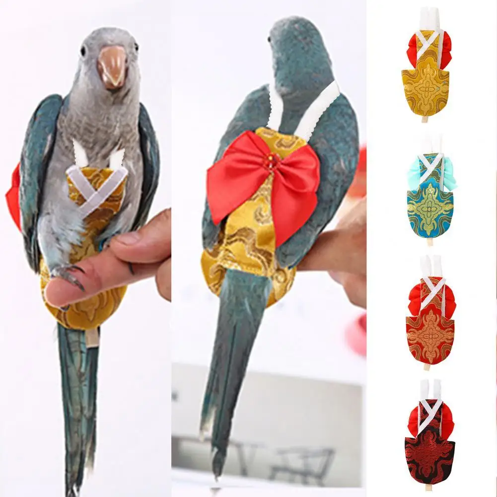 

Adjustable Skin Friendly Fashion Cockatiel Parrot Flight Liners Bird Supplies