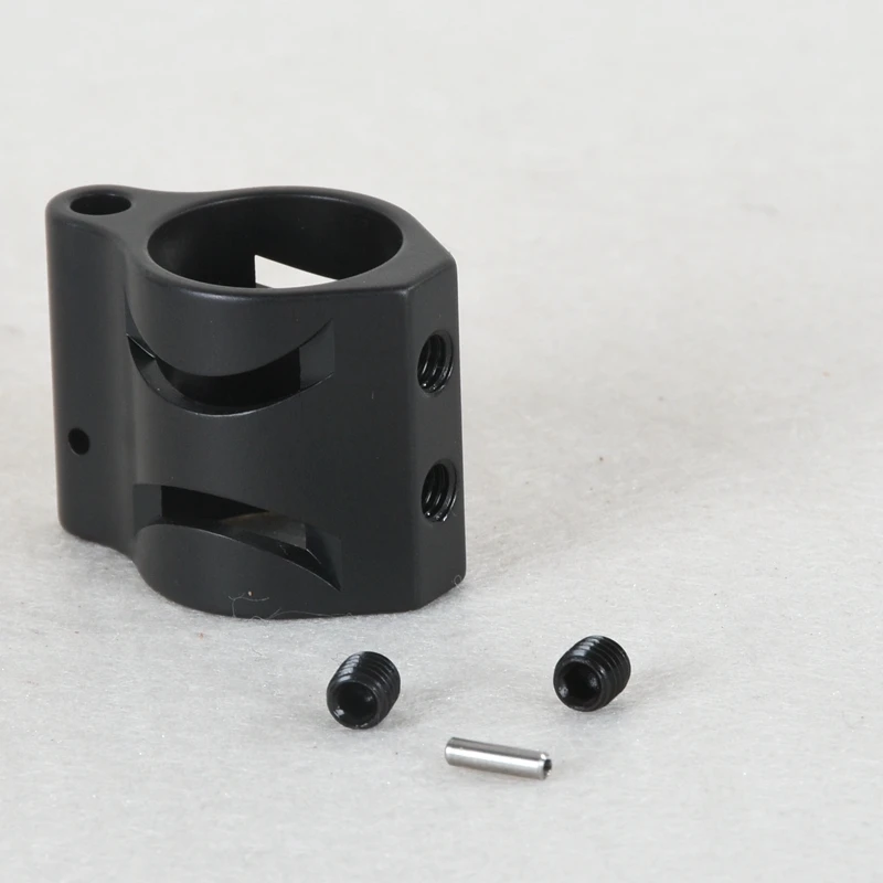 . 750 газовый блок черная сталь Тактический низкопрофильный микро с рулоном Pin 223 5 56