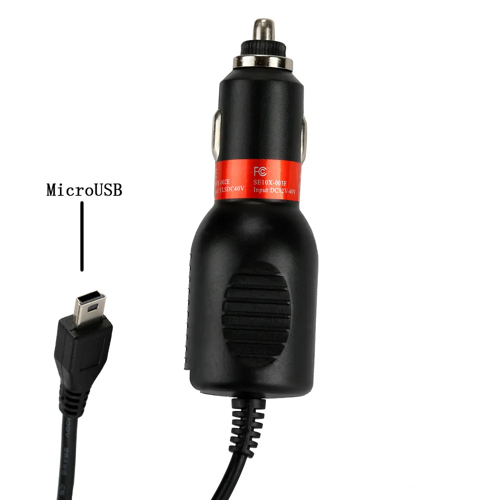 Универсальное автомобильное зарядное устройство с мини USB 5 В 2 А|Аксессуары GPS| |