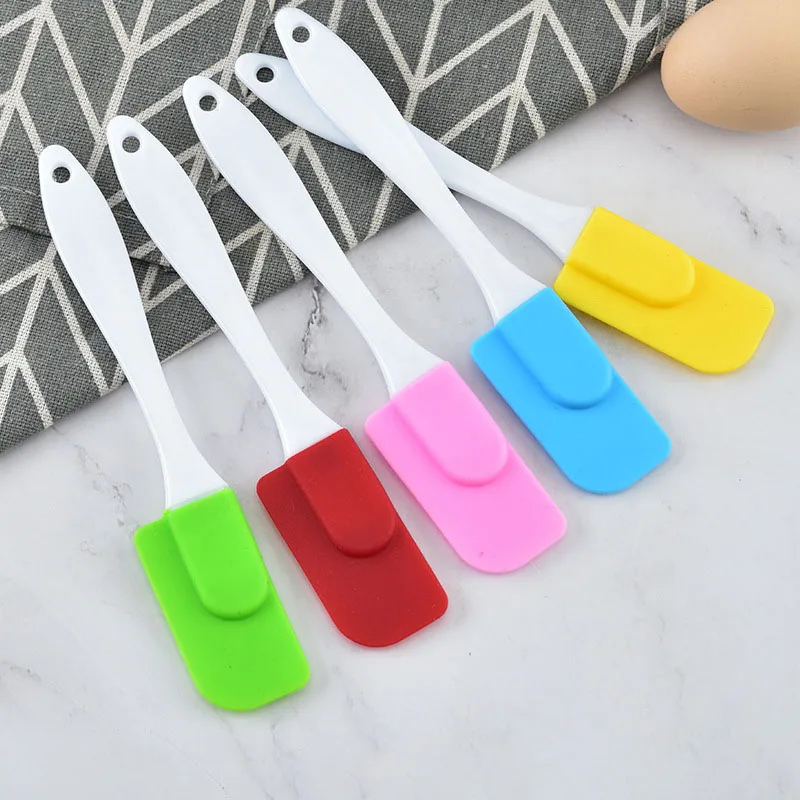 

High-temperature Cookie Pastry butter Scraper Kitchen Supplies 1Pcs Multi Purpose DIY Baking Tools Cake Spatula Silicone