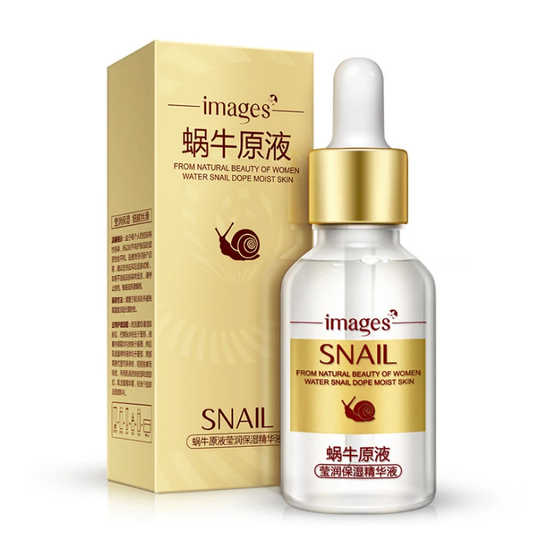 

15ML Snail Extract Serum Face Essence Anti Wrinkle Hyaluronic Acid Anti Aging Collagen Whitening Moisturizing Face Care