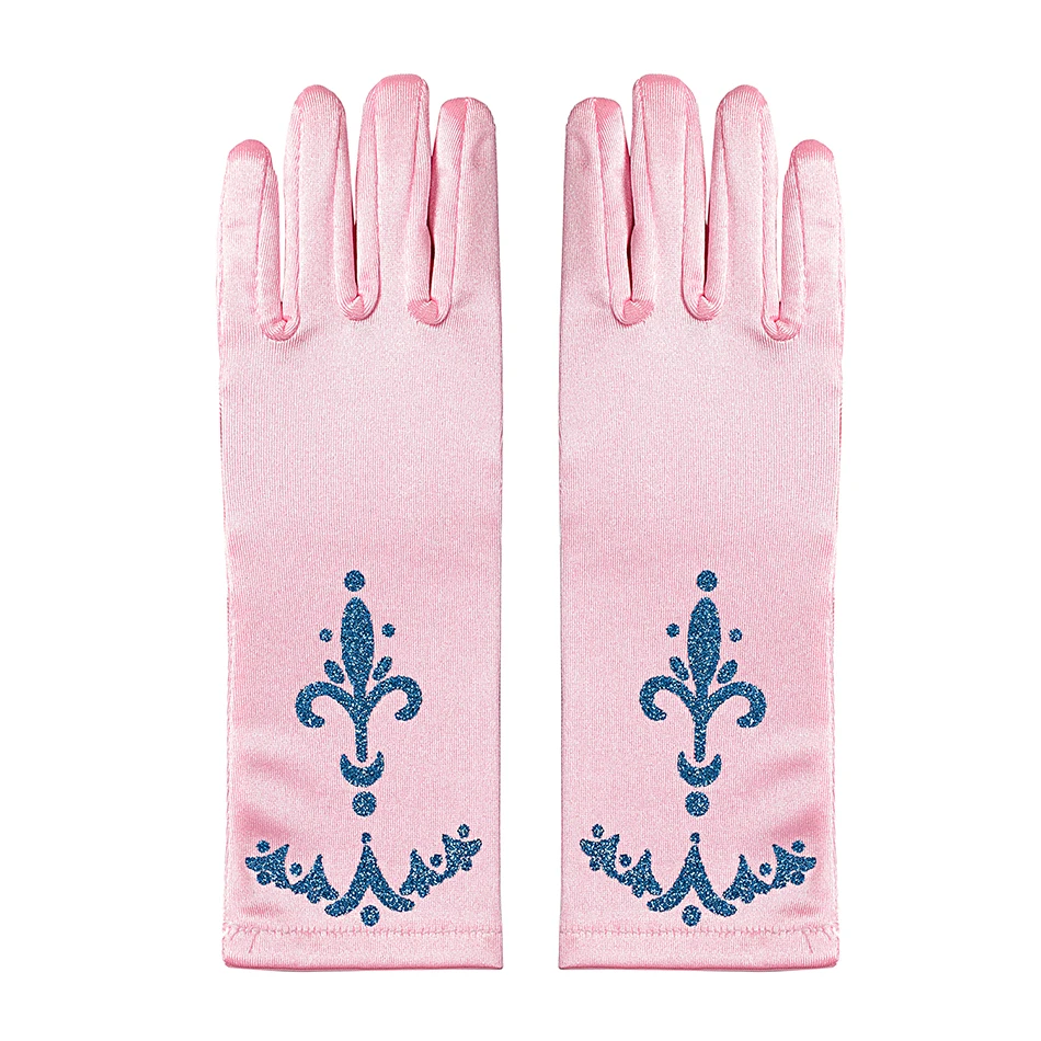 Перчатки VOGUEON для девочек длинные перчатки с блестками одежда аксессуары костюма