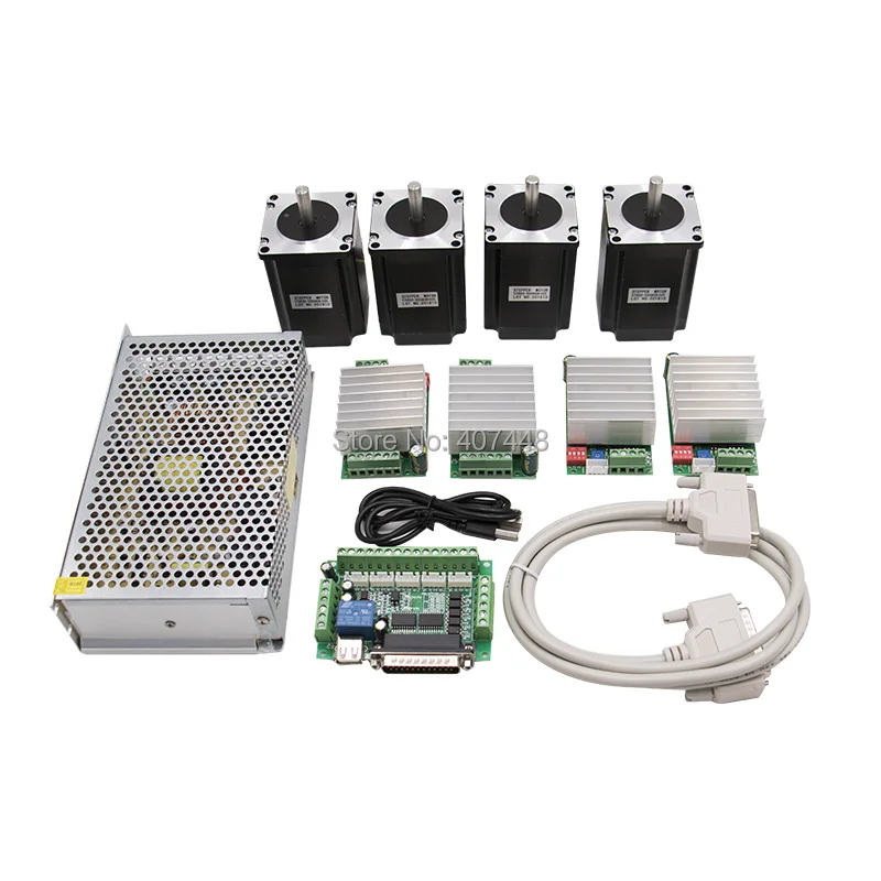 Набор роутеров с ЧПУ 4 оси шт. 1 ось драйвер шагового двигателя TB6600 + секционная