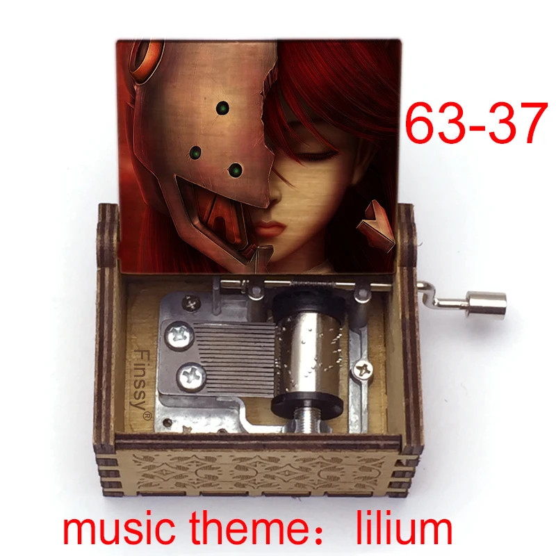 Популярная Музыкальная шкатулка с героями аниме Elfen Lied музыкальная Lilium тема