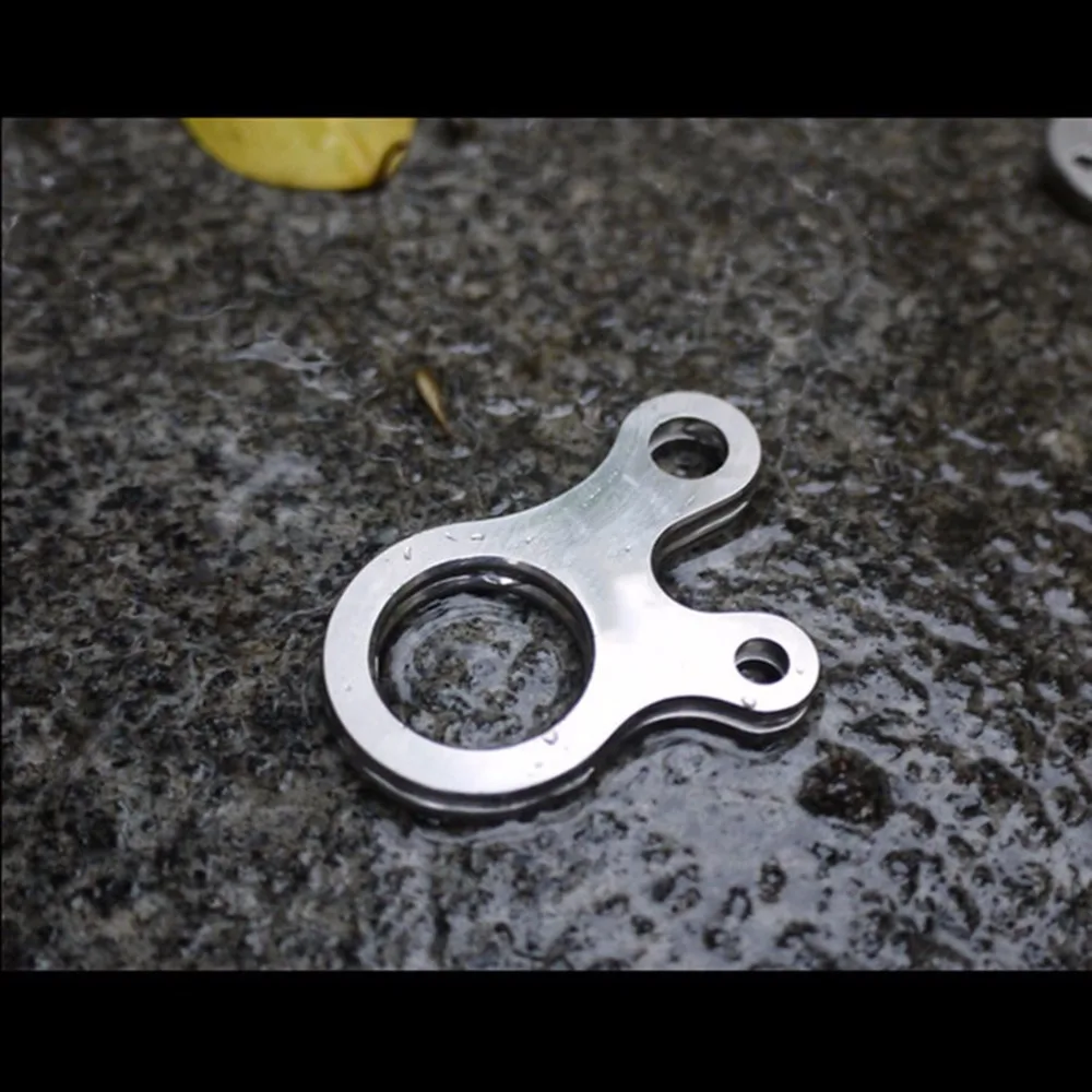 3 отверстия из нержавеющей стали карабин для кемпинга скалолазание зыбучие