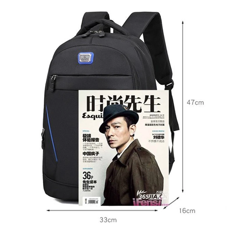 

New Casual Nylon Laptop Backpack Men's Travel Backpack High Quality School Bags Trekking Large Capacity Laptop Bag Wholesale