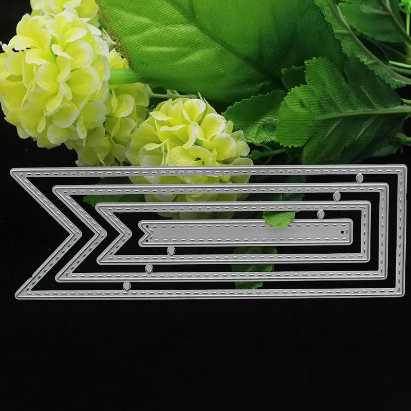 

Ribbon Metal Cutting Dies Stencil DIY Scrapbooking Album Stamp Paper Card Embossing Decor Crafts H051