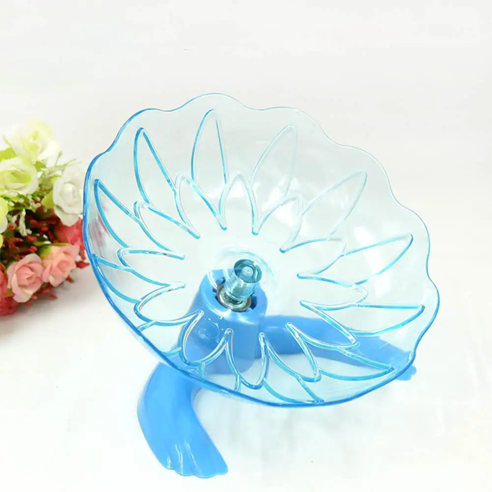 Прозрачный кристаллический диск для бега колесо с подвесная игрушка животное