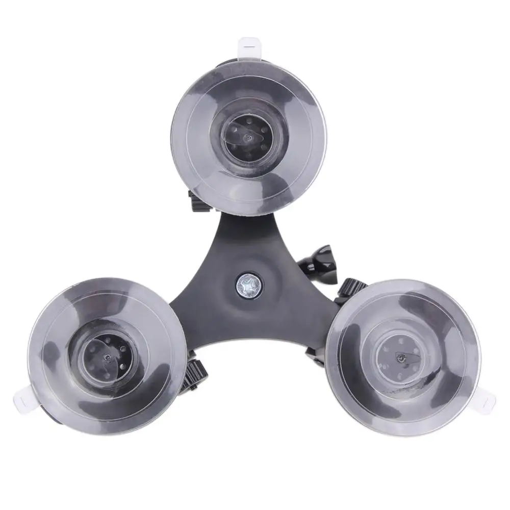 1/4 дюйма Винт штатив с присоской для монтажа на 3 чашки всасывания Автомобильный