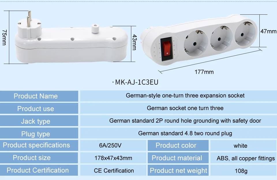 16A AC 110 v-250 v переходник для розетки ABS ЕС Стандартный стоячая Мощность конвертер разъема адаптера расширенный разъем Беспроводной