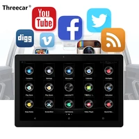 2021 new 10 1 inch android wifi car headrest monitor hd 1080p video touch screen wifibluetoothusbsdfm video player