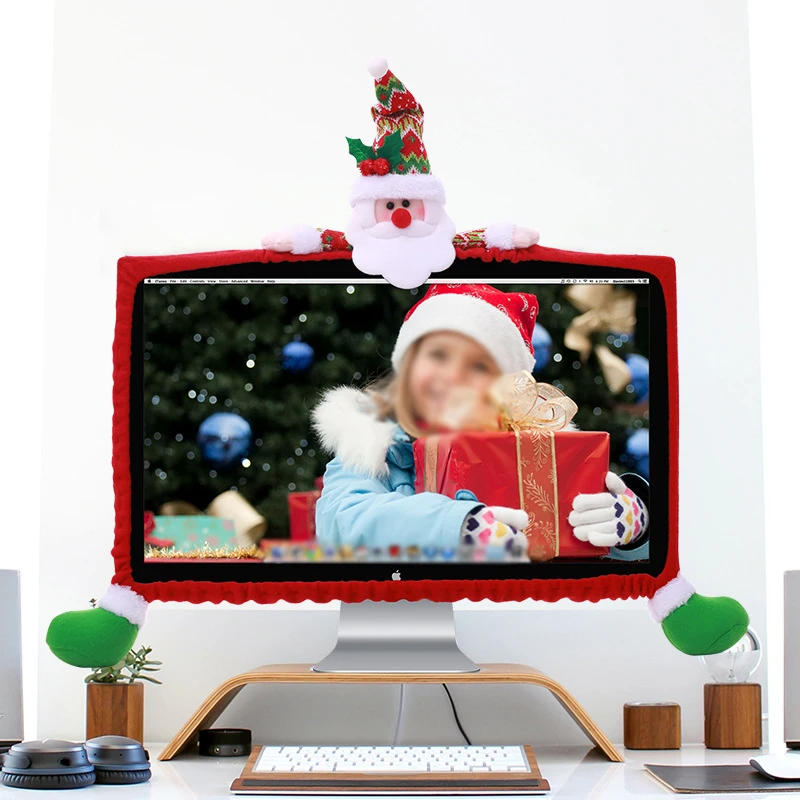 Cute Christmas Computer Case Cover Shell Santa Claus Snowman Deer Xmas Decor |