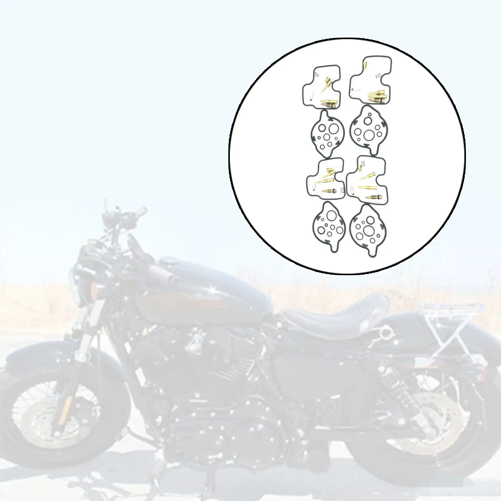 

Carburetor Repair Kit Replacement 16155-Mbz-K31 Carb Gasket Rebuild Fit for Honda CB600F Hornet