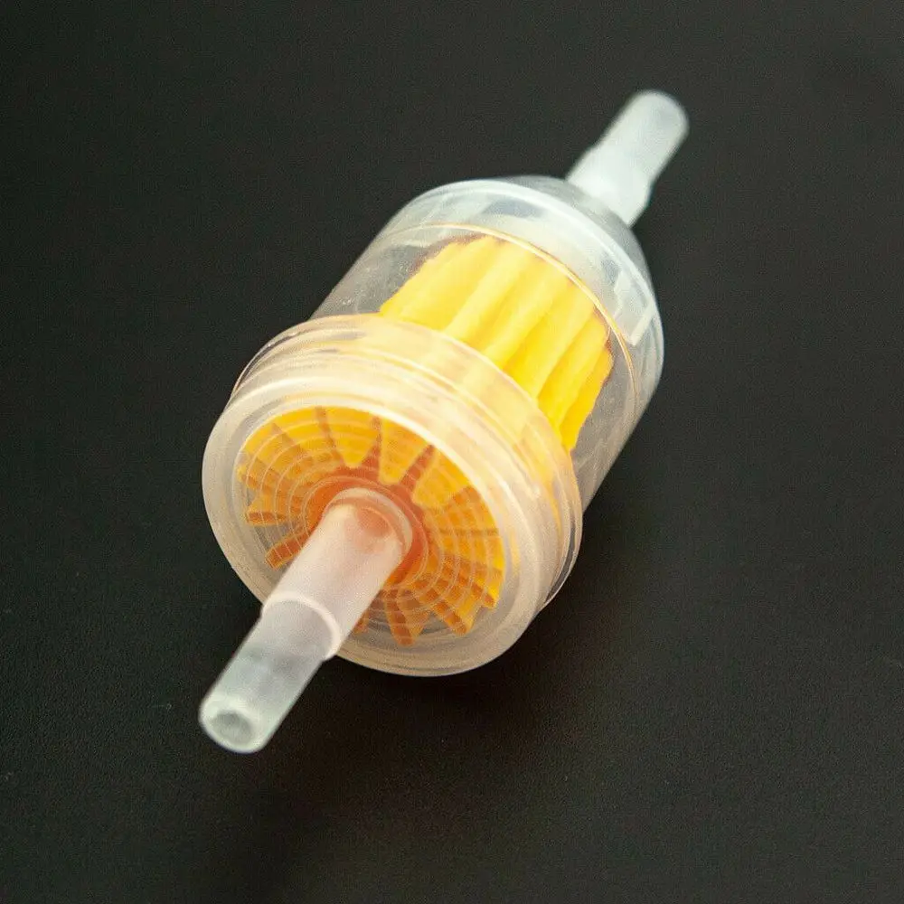 

10PCS Motor Inline Gas Oil Fuel Filter Small Engine For 1/4'' 5/16" Line US