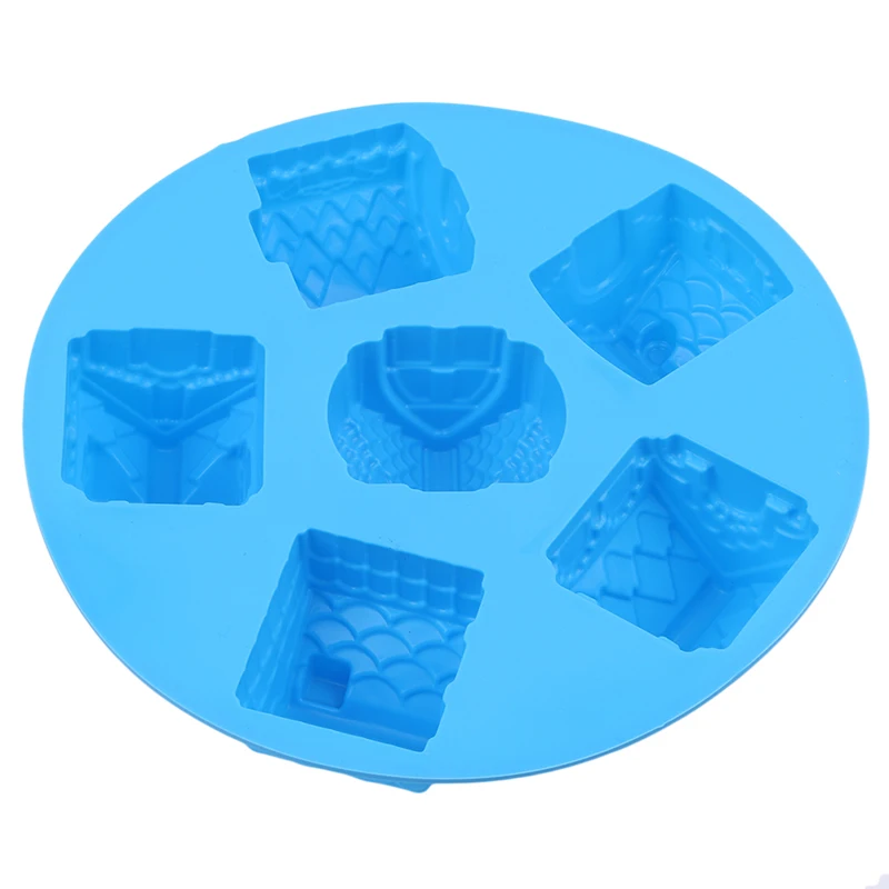 Удобная и креативная DIY силиконовые формы с 6 модулей дом Тип для Создание кубика