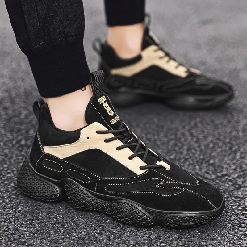 Лидер продаж Для мужчин дышащая обувь вязать на открытом воздухе спортивные