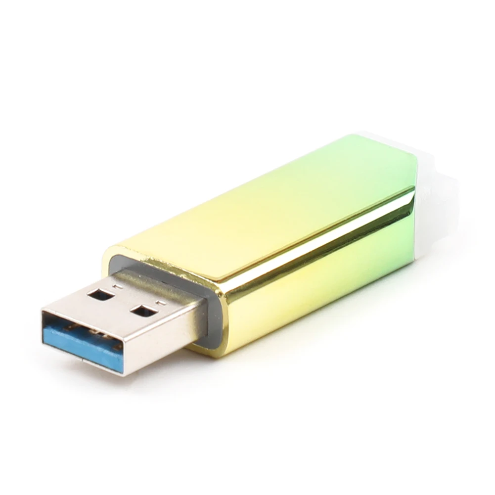 

8GB/16GB/32GB/64GB/128GB Disk Memoria Cel Usb Stick Gift Metal USB 2.0 Flash Drive High Speed Gradient U Stick