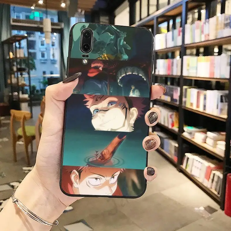 

Jujutsu Kaisen Gojo Satori anime Phone Case For Huawei honor Mate P 10 20 30 40 Pro 10i 9 10 20 8 x Lite