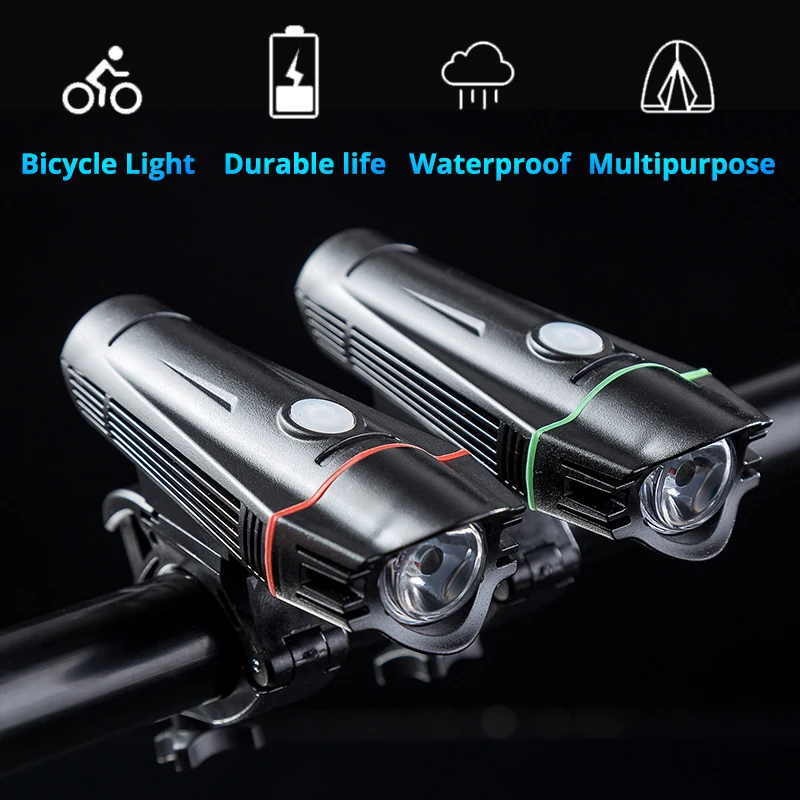 Фонасветильник велосипедный передний Аккумуляторный с зарядкой от USB 4 режима |