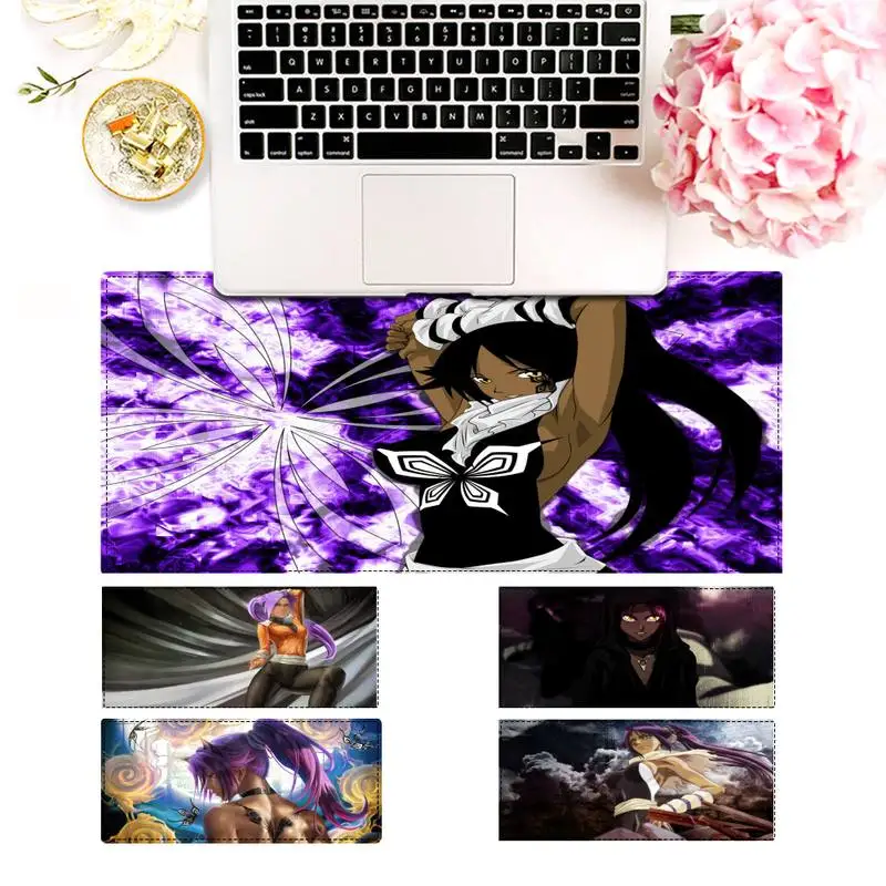 

New Products Bleach Yoruichi Shihoin MousePad Laptop PC Computer Mause Pad Desk Mat For Big Gaming Mouse Mat For Overwatch/CS GO