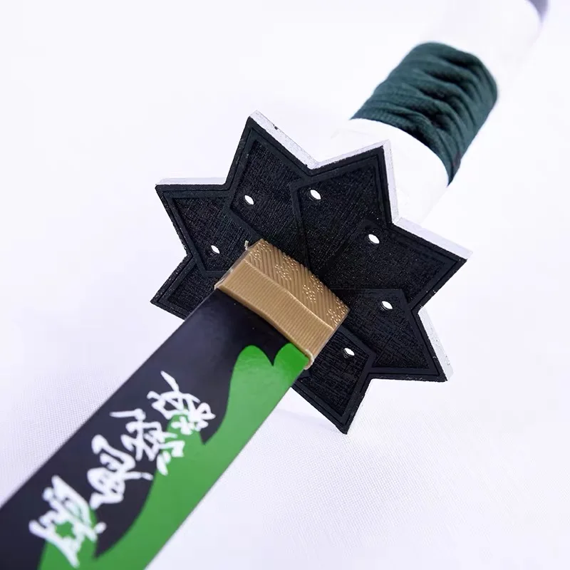 

Ghost Slayer Demon Blade Xiachuan Sun Wheel Sword Wood Sword Weapon Demon Killer Cosplay Undead Sword