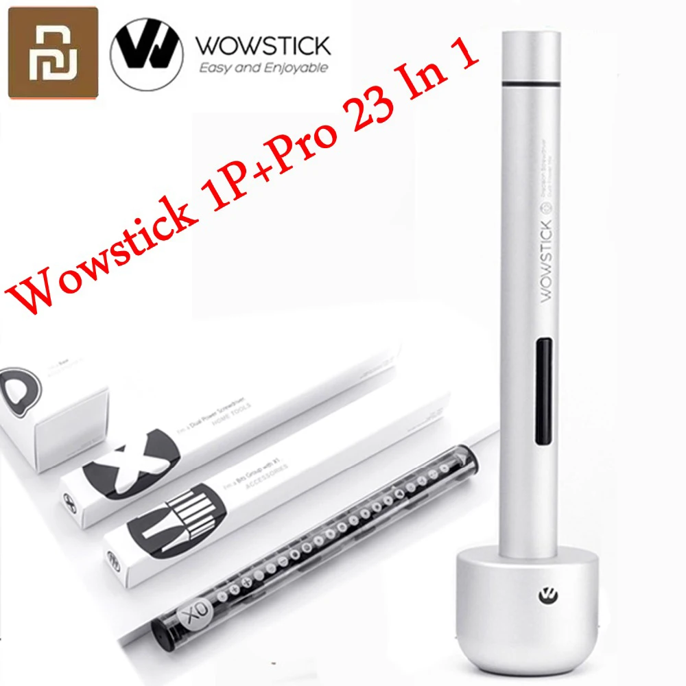 Youpin Wowstick электрическая отвертка 1P + Pro 23 в 1 алюминиевый корпус DIY Ремонтные